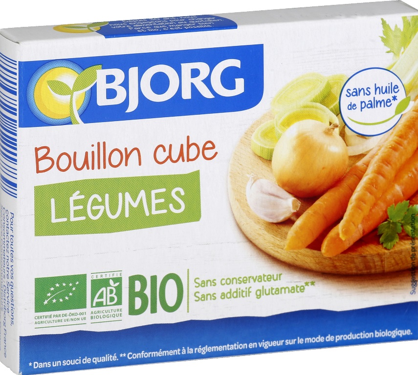 Bjorg Eco Cuburi Legume, 6x12g